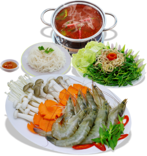 Lẩu Tôm Chua Cay