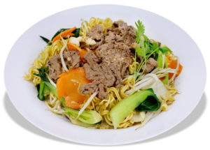 Mì Gói Xào Bò