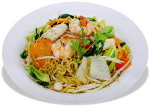 Mì Gói Xào Hải Sản